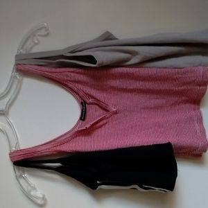 Bundle of 3 Brandy Melville tank tops
